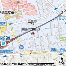 千葉県四街道市鹿渡1028-14周辺の地図