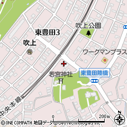 東京土建日野会館周辺の地図