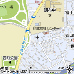 富士見町4丁目第3駐車場周辺の地図