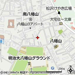 東京都世田谷区八幡山3丁目4-11周辺の地図