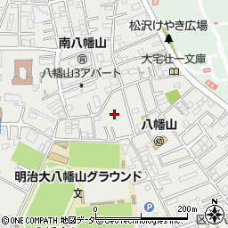 東京都世田谷区八幡山3丁目4周辺の地図