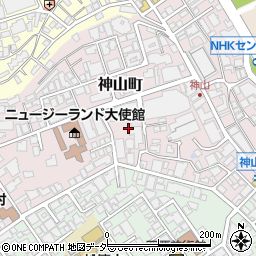 東京都渋谷区神山町周辺の地図