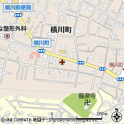 東京都八王子市横川町486周辺の地図