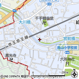 東京都世田谷区給田2丁目22周辺の地図