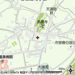 山梨県笛吹市春日居町小松880周辺の地図