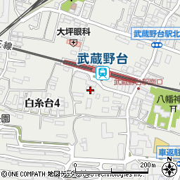 シャトレ３周辺の地図