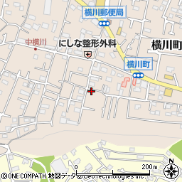 東京都八王子市横川町588周辺の地図