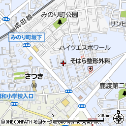 千葉県四街道市鹿渡1068-8周辺の地図