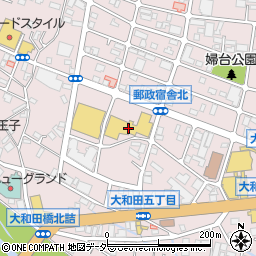フォレストモール八王子大和田周辺の地図