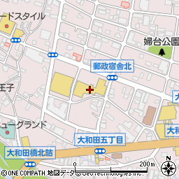 フォレストモール八王子大和田周辺の地図