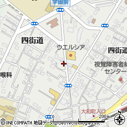 千葉県四街道市四街道1538周辺の地図