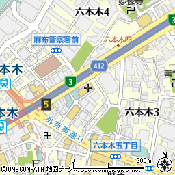 昭和歌謡周辺の地図
