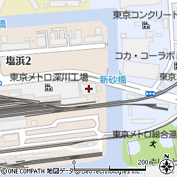 株式会社メトロフードサービス　深川食堂周辺の地図