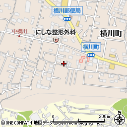 東京都八王子市横川町571周辺の地図