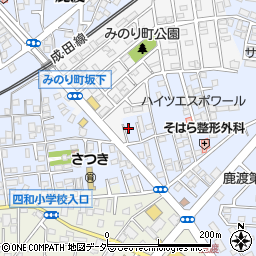 千葉県四街道市鹿渡1071周辺の地図