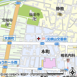 東京都八王子市本町32周辺の地図