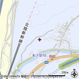 福井県敦賀市樫曲周辺の地図