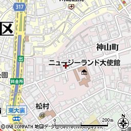 東京都渋谷区神山町29周辺の地図