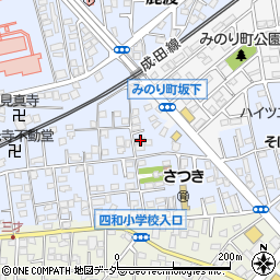 千葉県四街道市鹿渡1081-5周辺の地図