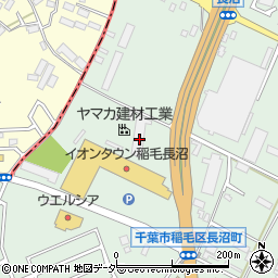 千葉県千葉市稲毛区長沼町113-1周辺の地図