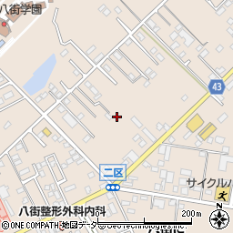千葉県八街市八街に周辺の地図