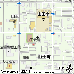 千葉県千葉市稲毛区山王町120周辺の地図