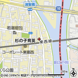 前津荘周辺の地図