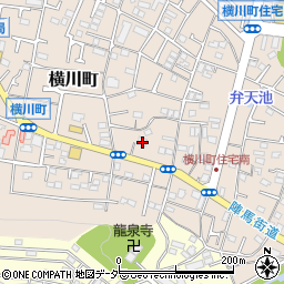 東京都八王子市横川町32周辺の地図