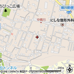 東京都八王子市横川町662周辺の地図