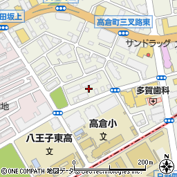東京都八王子市高倉町64周辺の地図