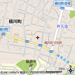 東京都八王子市横川町31周辺の地図