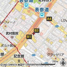 カレーうどん 千吉 表参道店周辺の地図