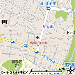 東京都八王子市横川町47周辺の地図
