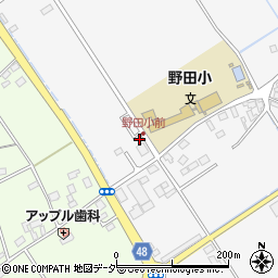 千葉県匝瑳市野手1185周辺の地図