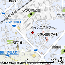 千葉県四街道市鹿渡1068-1周辺の地図
