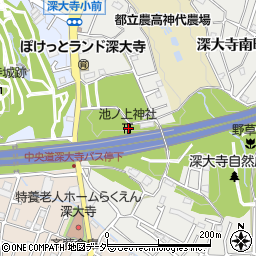 池ノ上神社周辺の地図