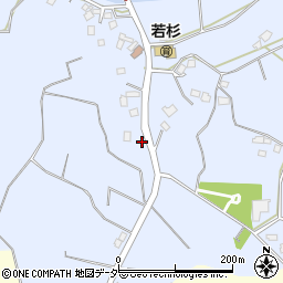 千葉県山武市横田190周辺の地図