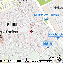 東京都渋谷区神山町17周辺の地図