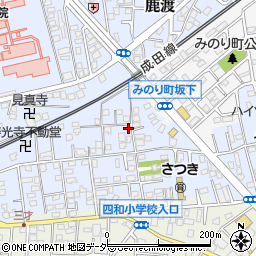 千葉県四街道市鹿渡1038-15周辺の地図