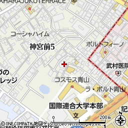 表参道総合医療クリニック周辺の地図