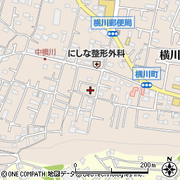 東京都八王子市横川町573周辺の地図