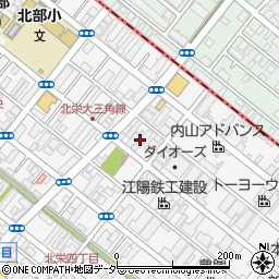 千葉県浦安市北栄4丁目27周辺の地図