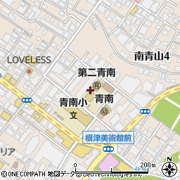 東京都港区南青山4丁目19周辺の地図