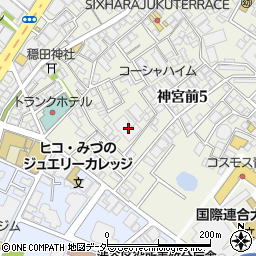 東京都渋谷区神宮前5丁目36-10周辺の地図