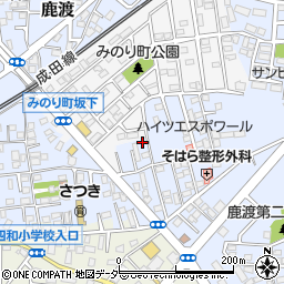 千葉県四街道市鹿渡1068-3周辺の地図