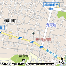 東京都八王子市横川町61周辺の地図