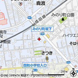 千葉県四街道市鹿渡1045-7周辺の地図