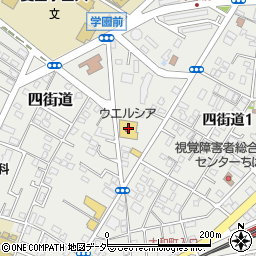 千葉県四街道市四街道1531-6周辺の地図