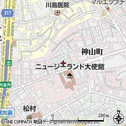 東京都渋谷区神山町31周辺の地図