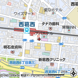 三菱ＵＦＪ銀行西葛西支店 ＡＴＭ周辺の地図